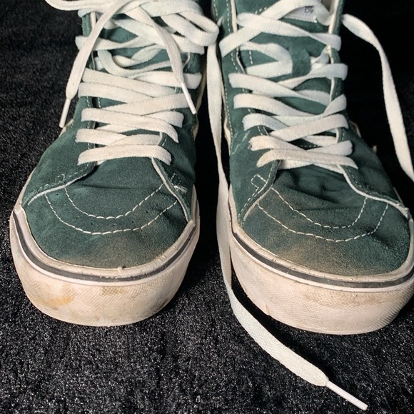 Vans Sk8-Hi Shoe Size 10 Canvas High Top Shoe Color Stormy Weather - Picture 3 of 9